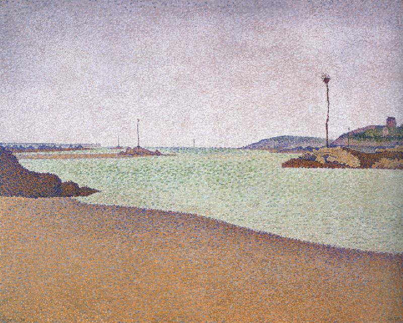 Paul Signac beacons at saint briac opus